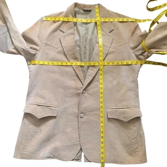 Pioneer Wear Made In The USA Vintage Corduroy Blazer With Elbow Patches - Picture 10 of 13